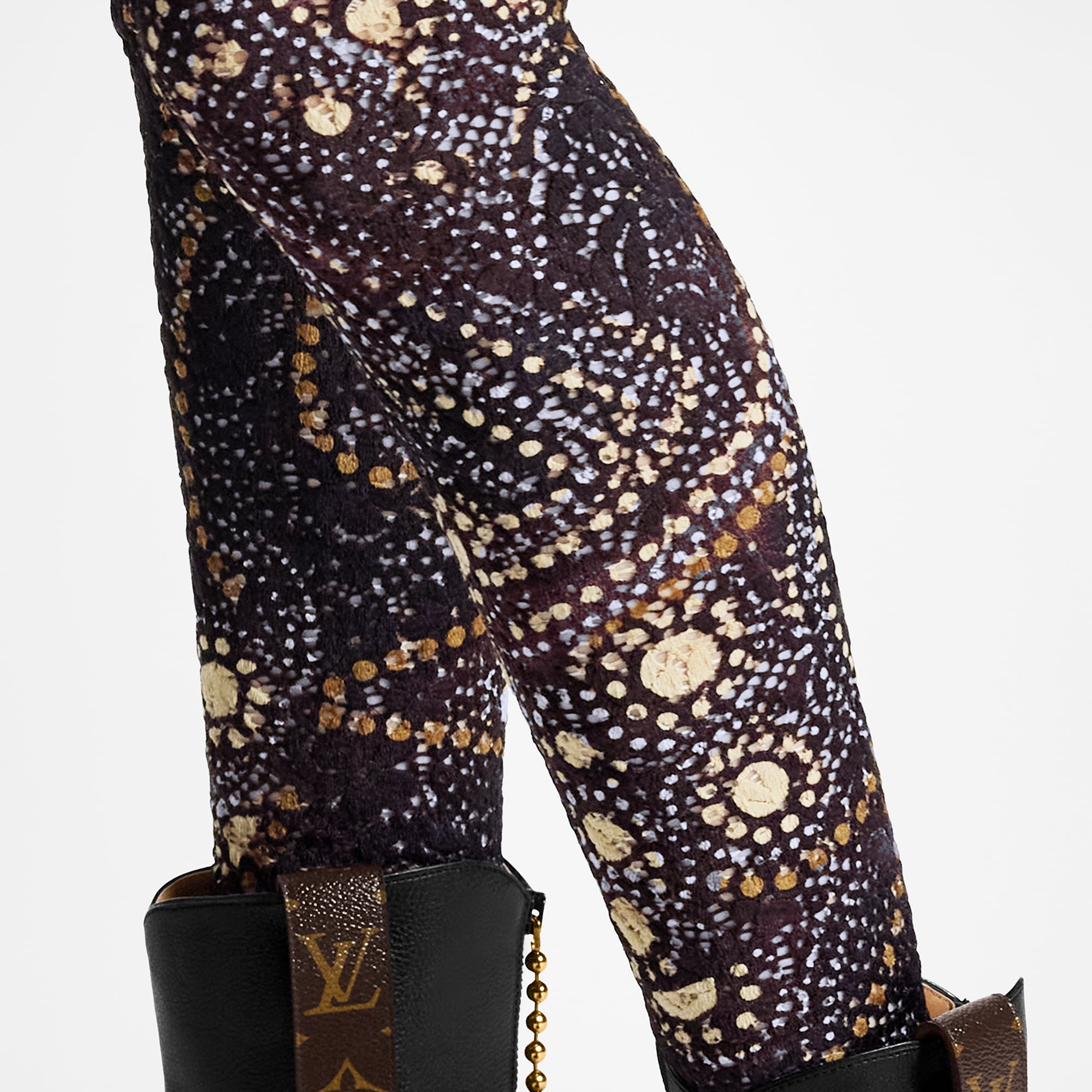 Floral Lace Leggings Women ReadytoWear LOUIS VUITTON